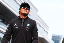 Nico Rosberg, Mercedes AMG F1, bei der Fahrerparade