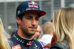 Daniel Ricciardo, Red Bull Racing, mit der Presse