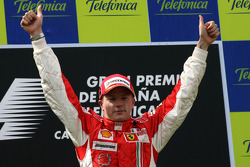 Podium: Sieger Kimi Räikkönen
