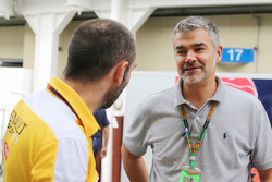 (da sinistra a desra): Cyril Abiteboul, Renault Sport F1 Managing Director with Dieter Gass, Audi Sp