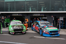 David Reynolds, Rod Nash Racing, Ford; Cameron Waters, Prodrive Racing Australia, Ford
