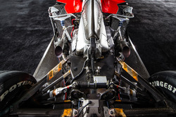 Ferrari Tipo 050 V10-Motor im Heck des Formel-1-Autos Ferrari F2001