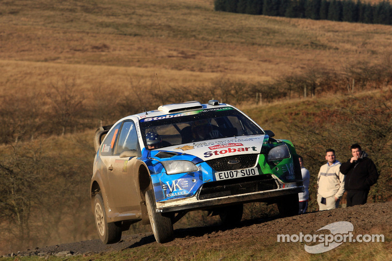 Rallye Großbritannien 2008: Valentino Rossi, Carlo Cassina, Ford Focus RS WRC