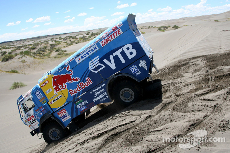 #506 Kamaz 4326: Фірдаус Кабіров, Айдар Бєляєв, Андрій Мокєєв