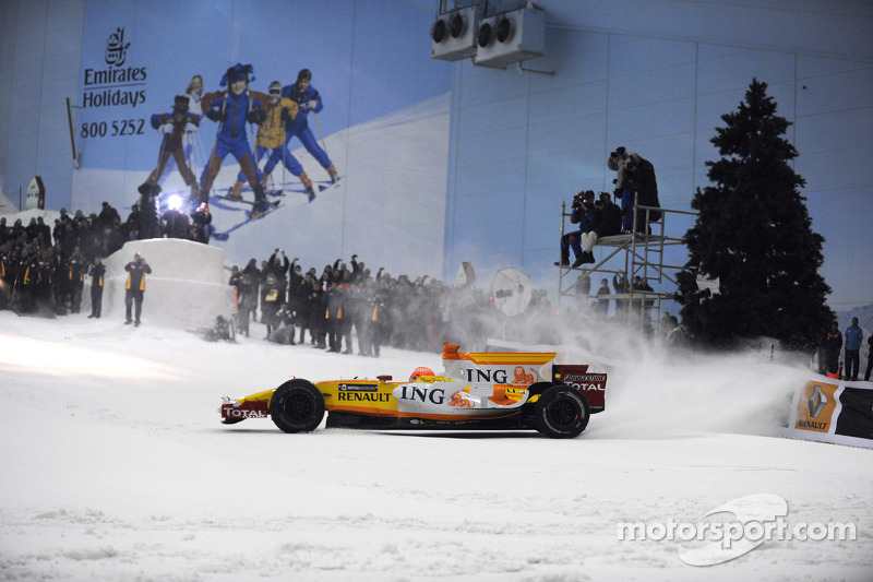 Nelson Piquet in Dubai 2009