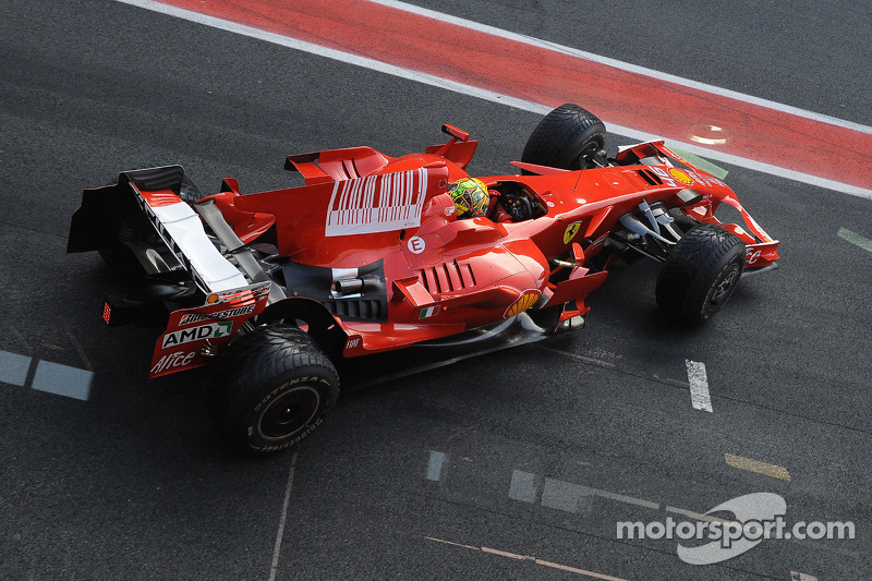 Valentino Rossi, Ferrari F2008