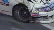 Ken Schrader Goes Into The Wall - Food City 500 - Bristol - 2012 Ken Schrader Goes Into The Wall - Food City 500 - Bristol - 2012