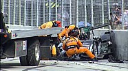 Massive crash at the start of the 2013 Grand Prix of Baltimore Massive crash at the start of the 2013 Grand Prix of Baltimore