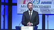 NASCAR | Chad Knaus accepts Crew Chief of the Year award (2013) NASCAR | Chad Knaus accepts Crew Chief of the Year award (2013)