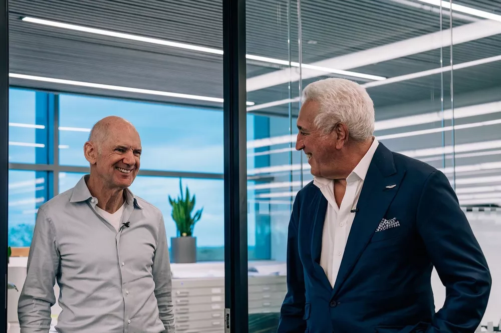 Adrian Newey, Lawrence Stroll, Aston Martin