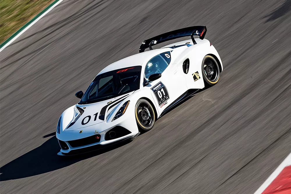 Lotus Emira GT4 testing