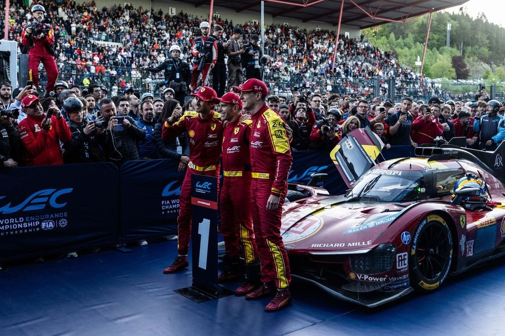 Spa 6 Hours: AF Corse Ferrari triumphs again after flag-to-flag battle