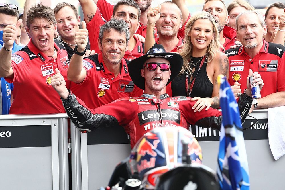 Tercer lugar Jack Miller, Ducati Team
