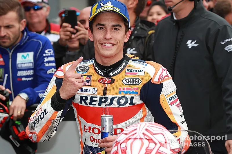Le poleman, Marc Márquez, Repsol Honda Team