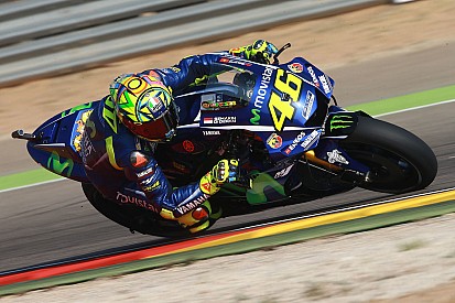 Apesar da primeira fila, Rossi espera "sofrer" em Aragón