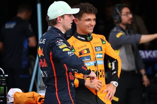 F1 - Norris se choca com velocidade do 'pai' Verstappen: 'Achei que fosse deixá-lo mais lento!'