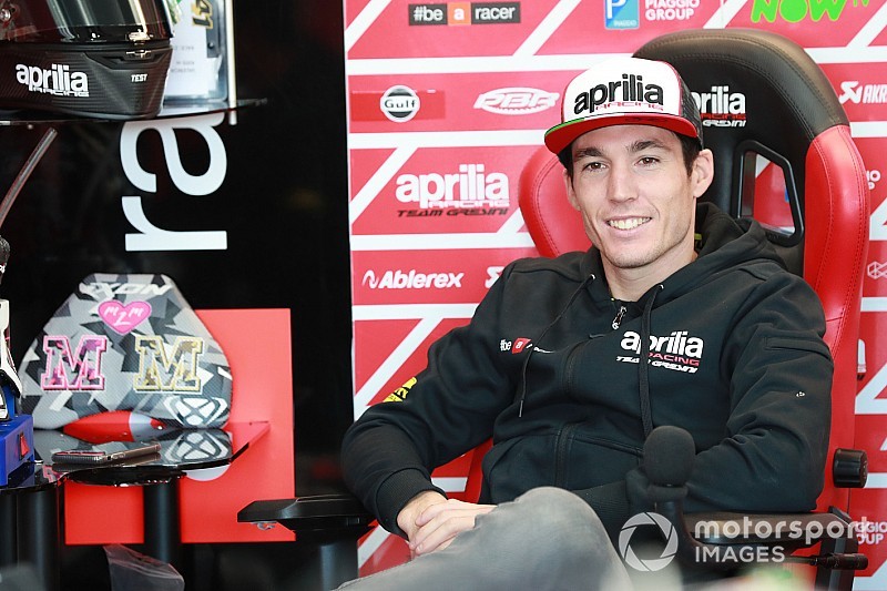 Aprilia: niente test di Jerez per Aleix Espargaro, bloccato dalla gastroenterite