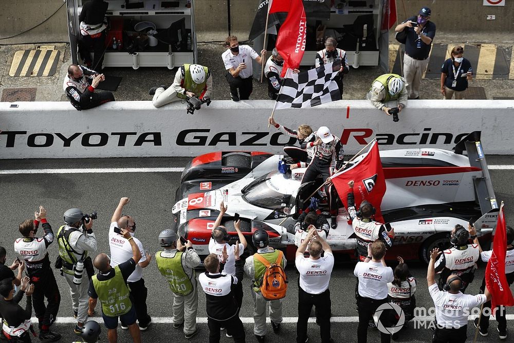 Race winners #8 Toyota Gazoo Racing Toyota TS050: Sébastien Buemi, Kazuki Nakajima, Brendon Hartley