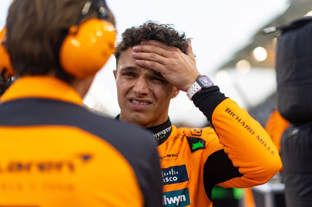 What is going on with Lando Norris?