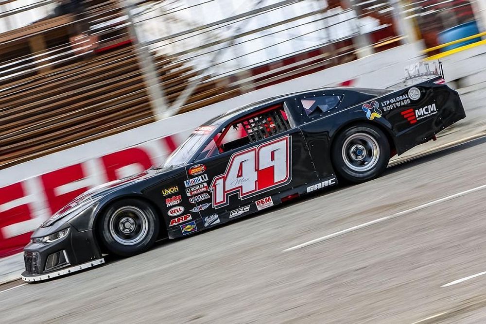 Carro late model que será comandado por Diogo Moscato
