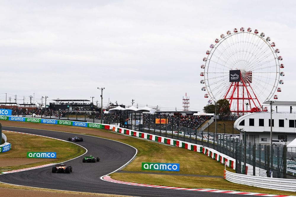 Pierre Gasly, Zhou Guanyu y Lando Norris