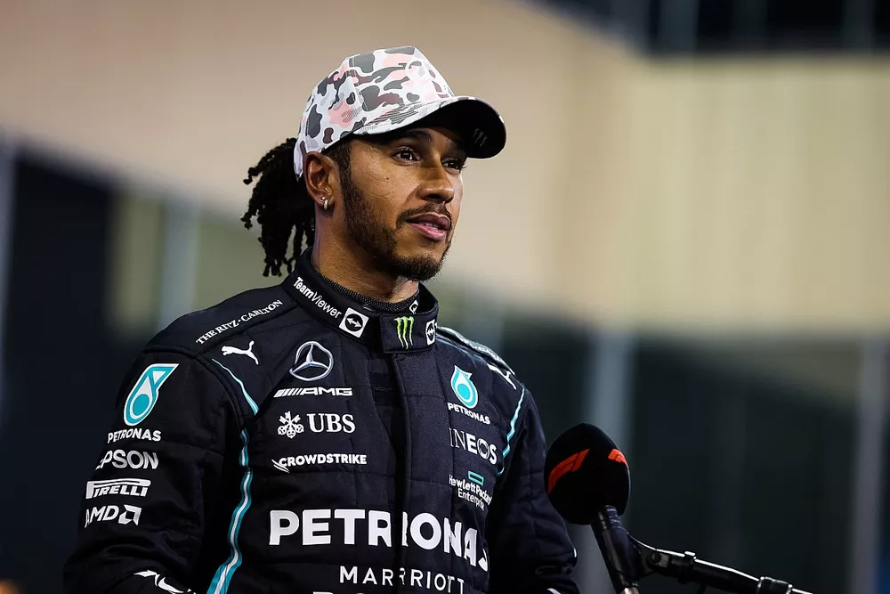 Segundo puesto Lewis Hamilton, Mercedes