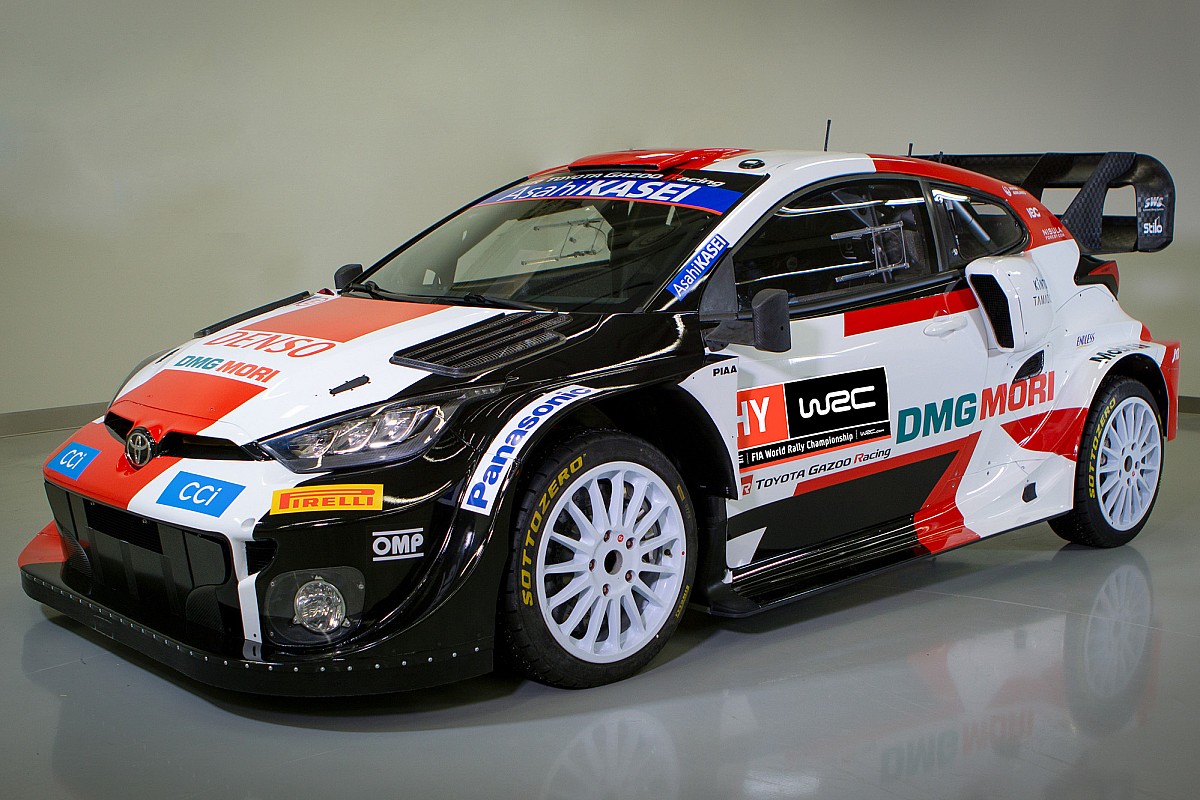 トヨタ、2022年のWRCを戦うヤリスを発表。ラリー1規定に対応し