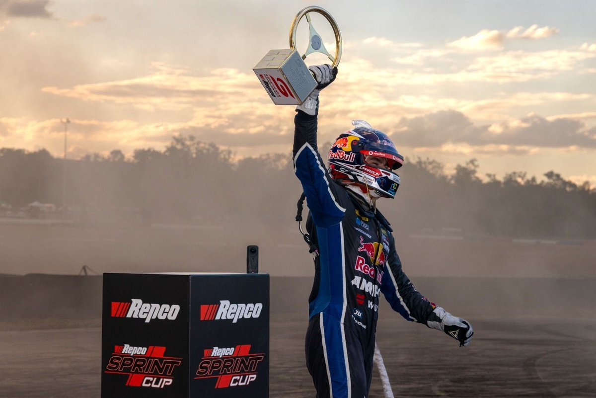 Broc Feeney wins third race at Queensland Raceway, claims Sprint Cup title