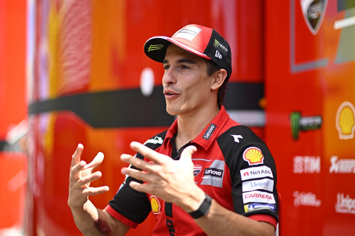 Márquez: "Si lucho por la victoria o el podio es que los demás están haciendo algo mal" 