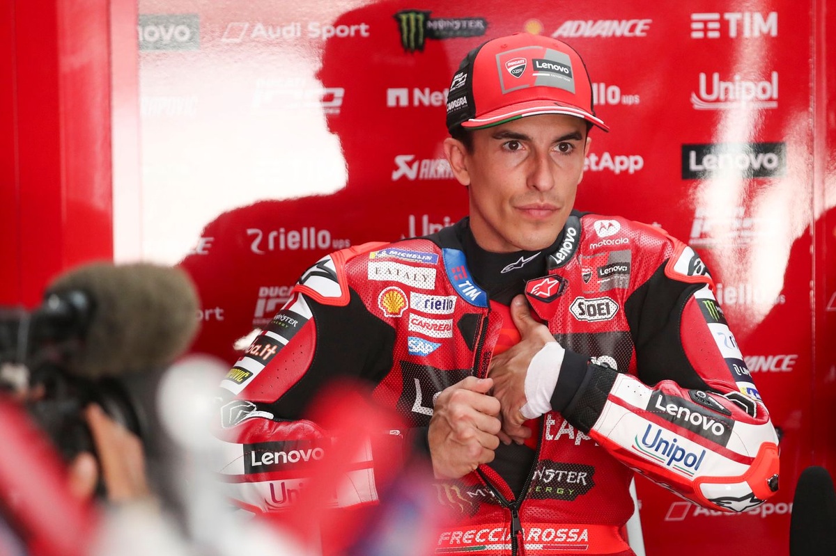 Marquez in pain after Austin crash: ‘I will struggle a bit more all weekend’