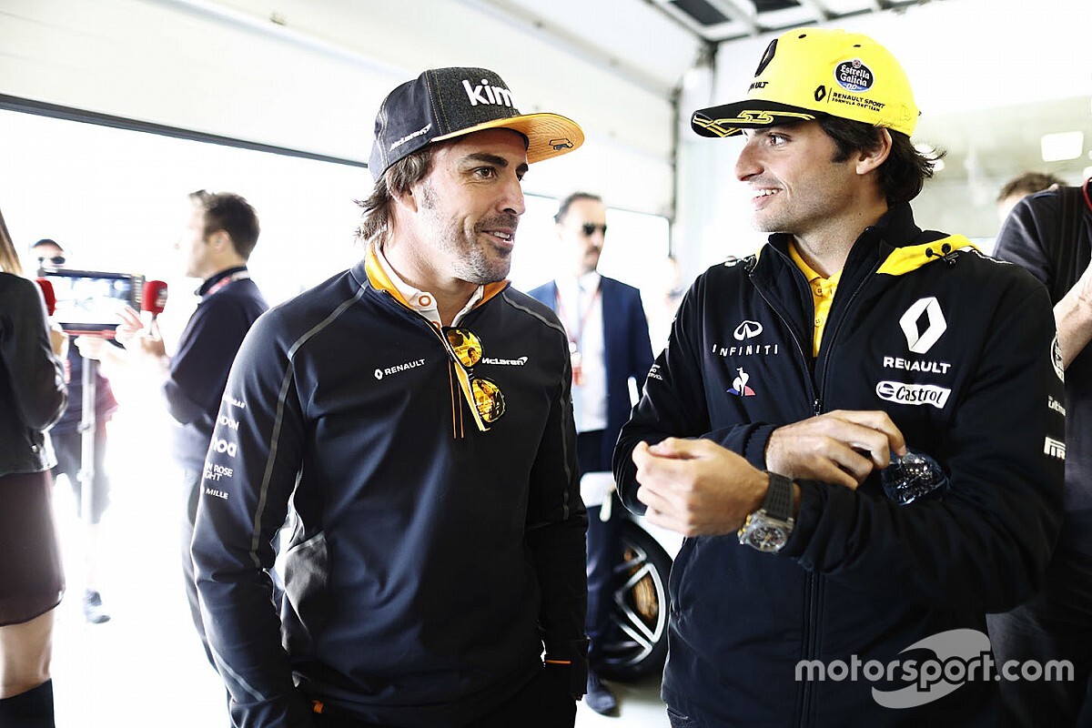 Sainz va évoquer le projet McLaren avec Alonso