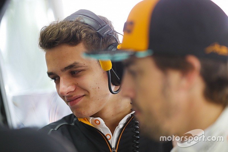Norris gantikan Alonso di FP1 GP Belgia