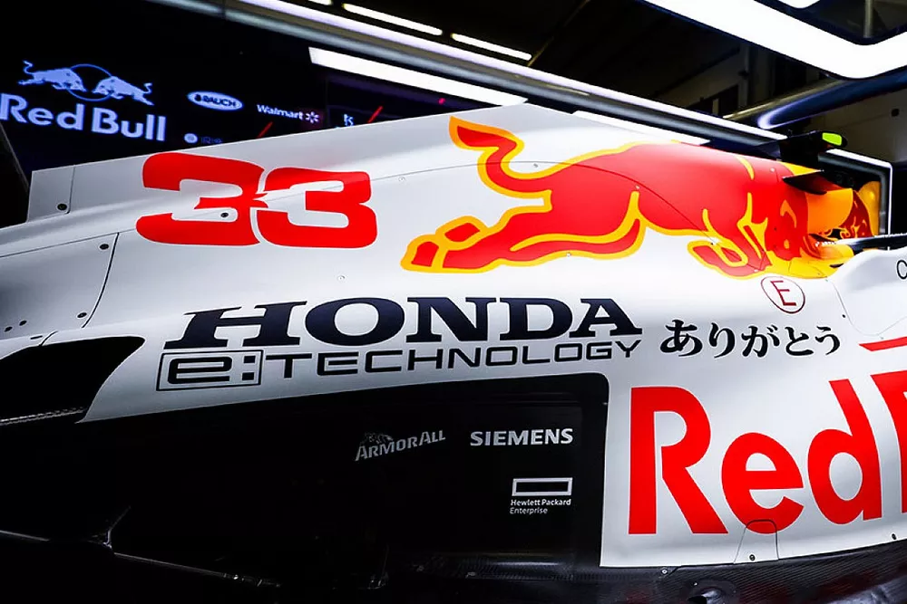 Red Bull Racing RB16B white livery 
