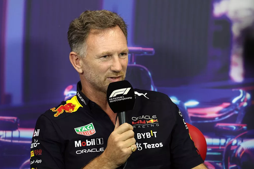 Conferenza stampa Christian Horner, Team Principal, Red Bull Racing 