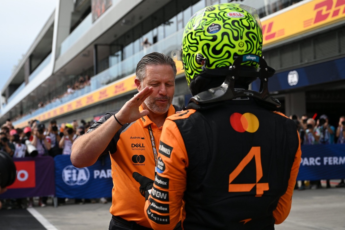 How Zak Brown could owe Lando Norris his