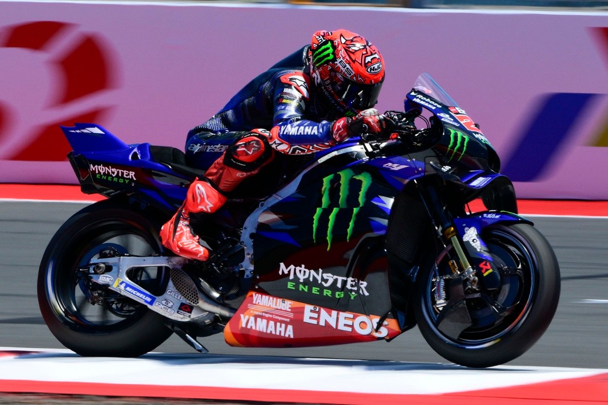 Quartararo en délicatesse : 