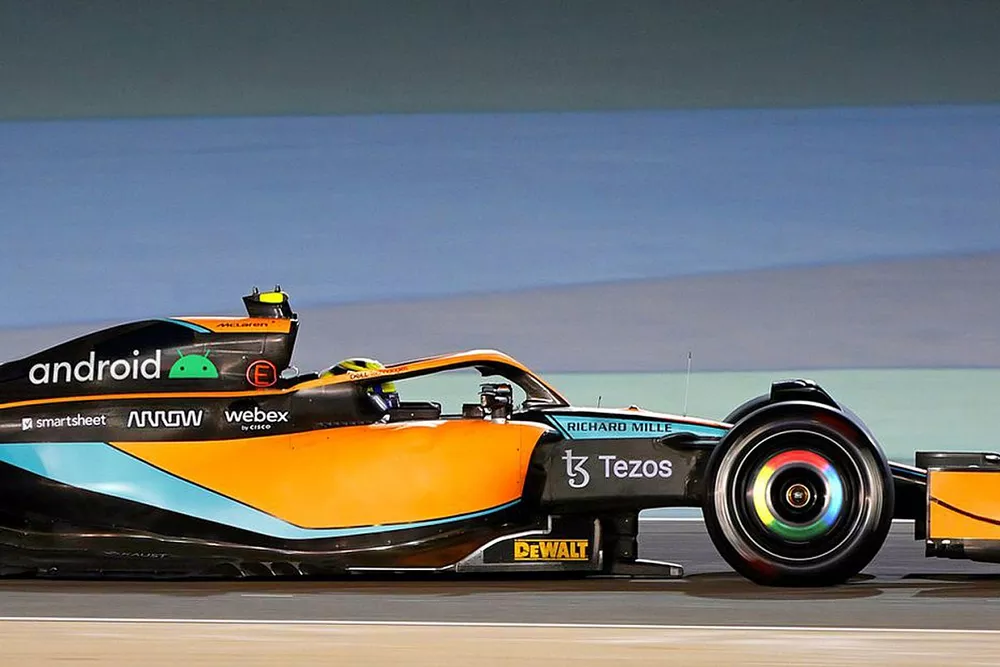 Dise&ntilde;o del MCL36 tras el patrocinio entre McLaren y Google