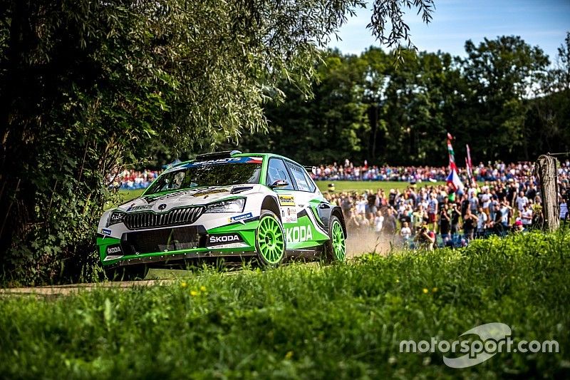 Jan Kopecky, Pavel Dresler, Skoda Fabia R5, Barum Czech Rally Zlin, FIA ERC