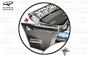 Mercedes F1 se une al último truco técnico del alerón trasero