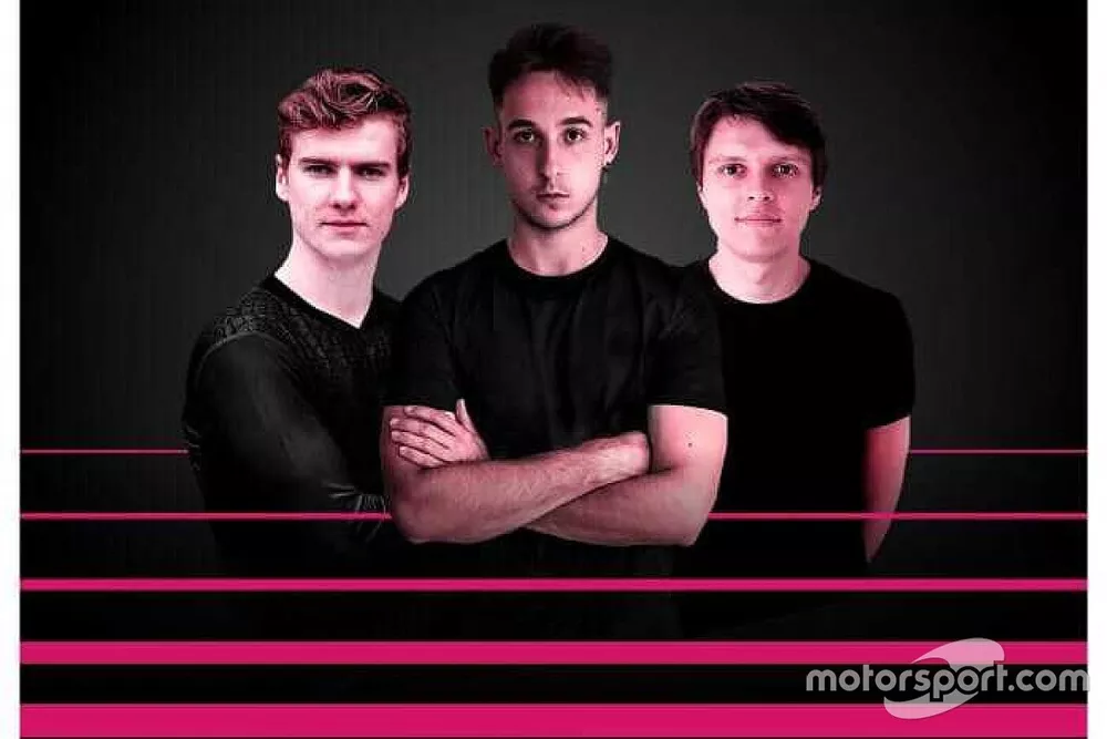 Jarno Opmeer, Dani Moreno y Bono Huis, Mercedes-AMG Petronas Esports
