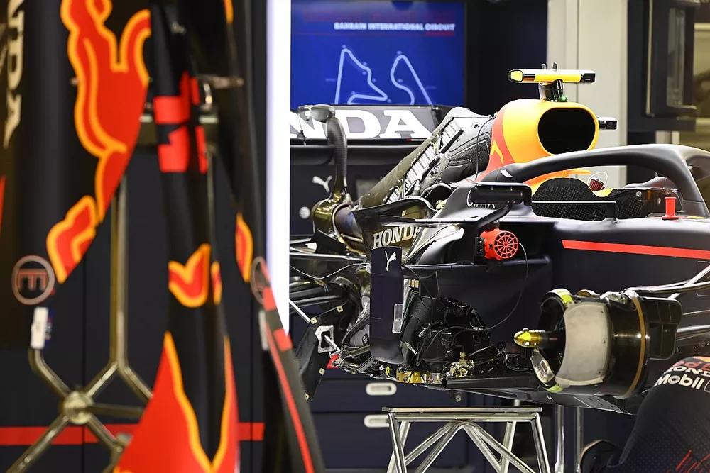 La carrocería del Red Bull RB16B 