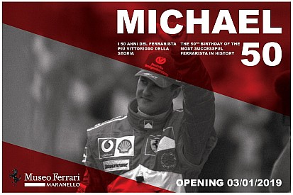 Ferrari abrirá una exposición dedicada a Schumacher el día de su 50º cumpleaños