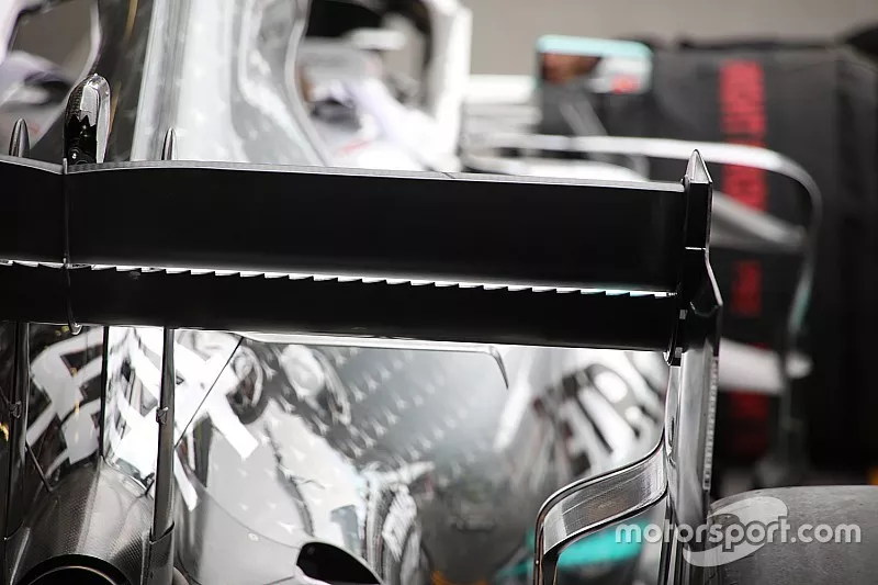 Mercedes AMG F1 technical detail