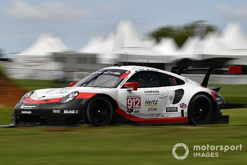 #912 Porsche GT Team Porsche 911 RSR, GTLM: Earl Bamber, Laurens Vanthoor
