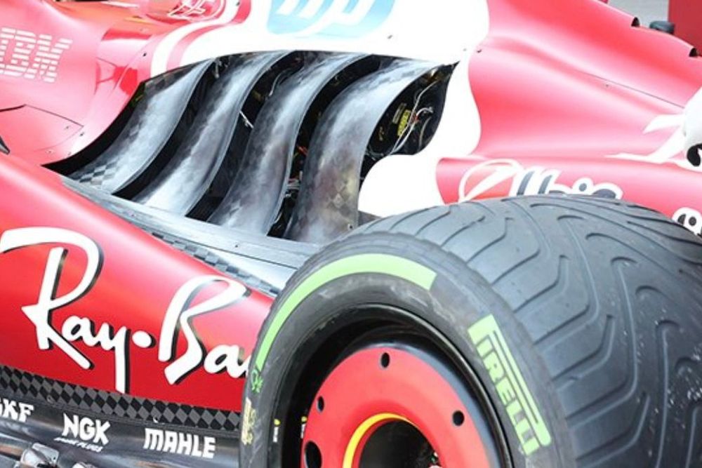 Ferrari SF-25: detalle t&eacute;cnico
