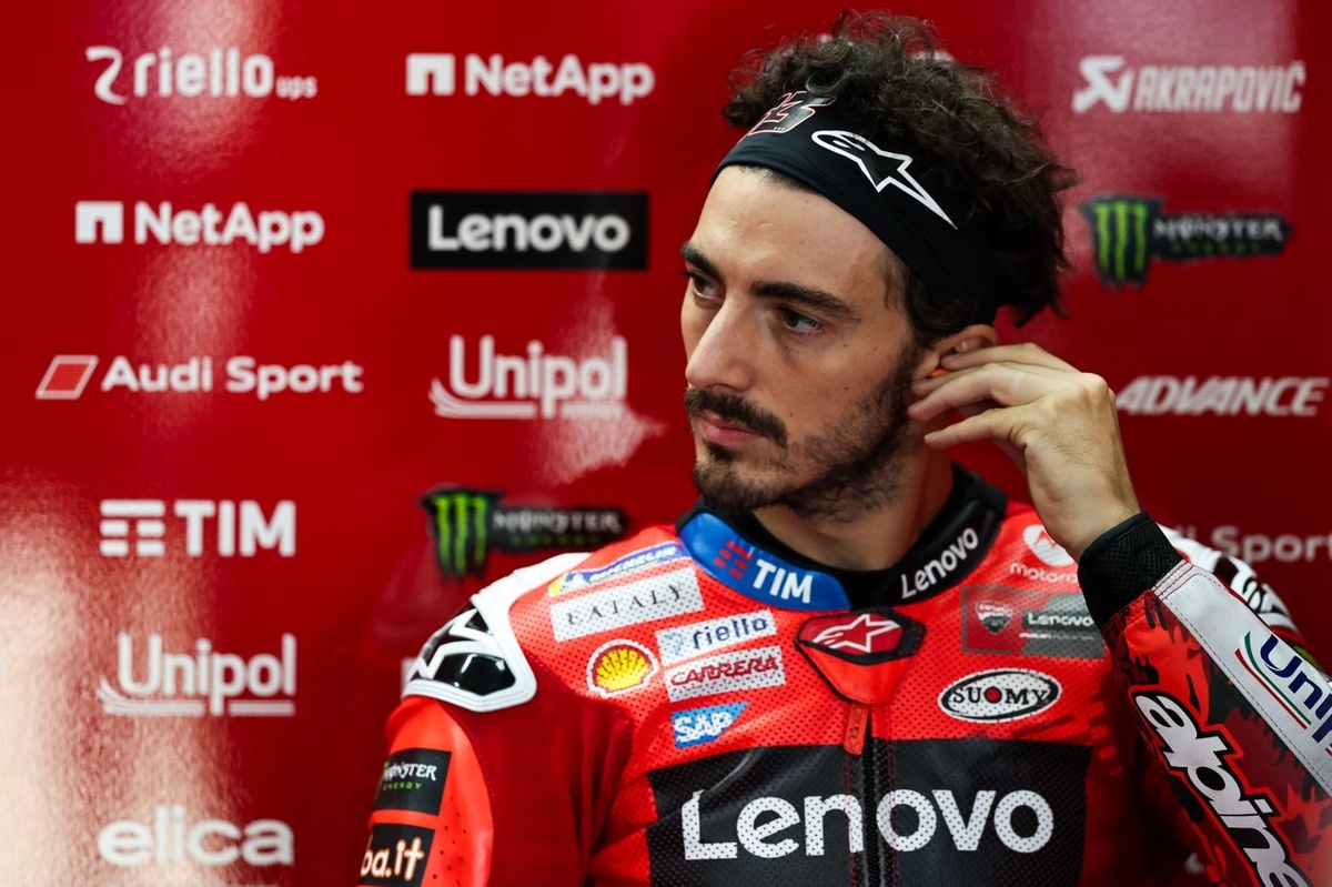 Bagnaia frustré et perplexe : 