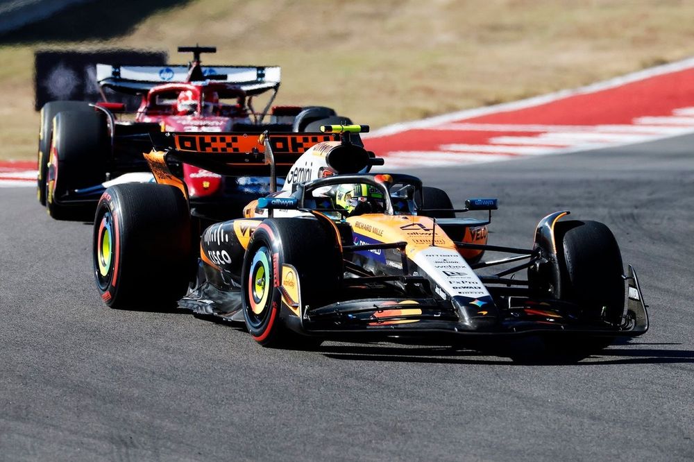 Charles Leclerc, Ferrari, Lando Norris, McLaren