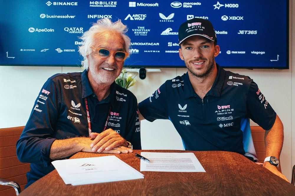 Alpine F1 renueva a Pierre Gasly como su piloto líder