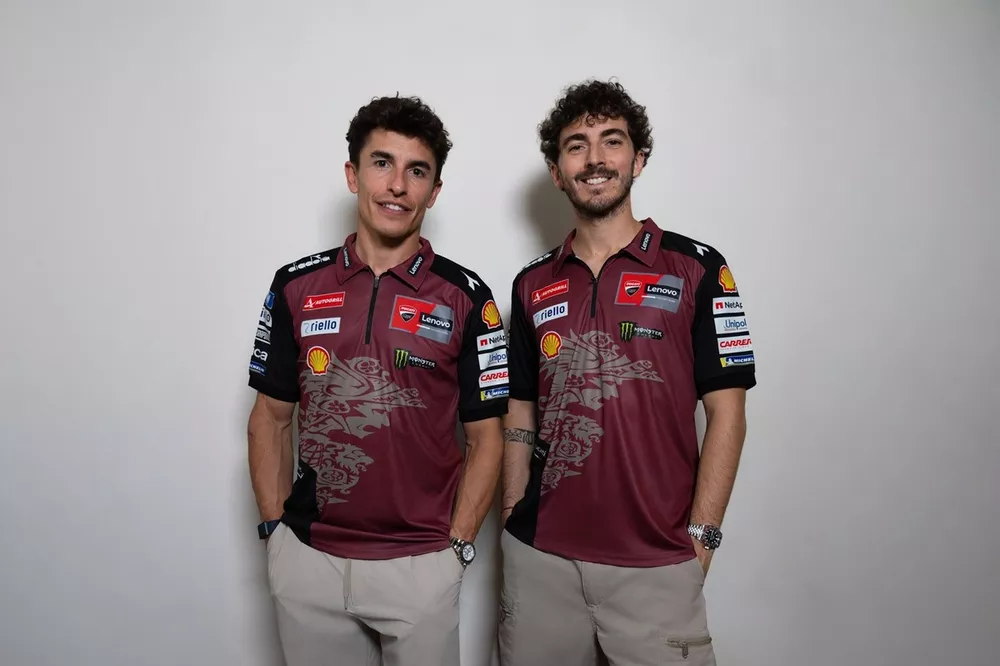 Marc Marquez, Ducati Team, Francesco Bagnaia, Ducati Team