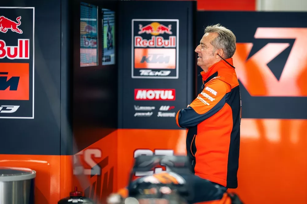 Herv&eacute; Poncharal. Team principal de KTM Tech 3